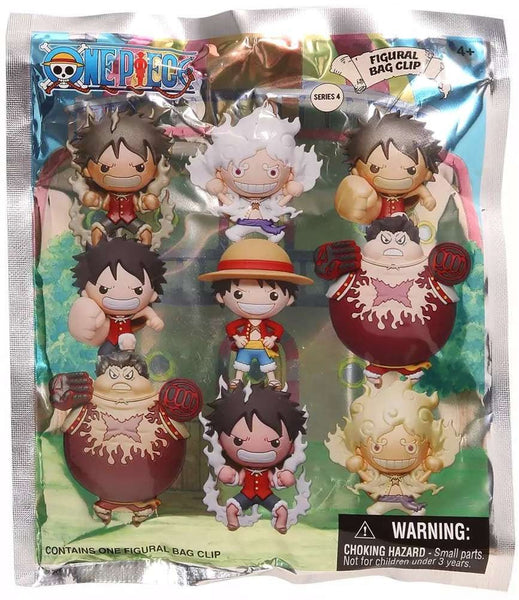 One Piece - Characters Blind Bag Series 4 Figural Bag Clips by