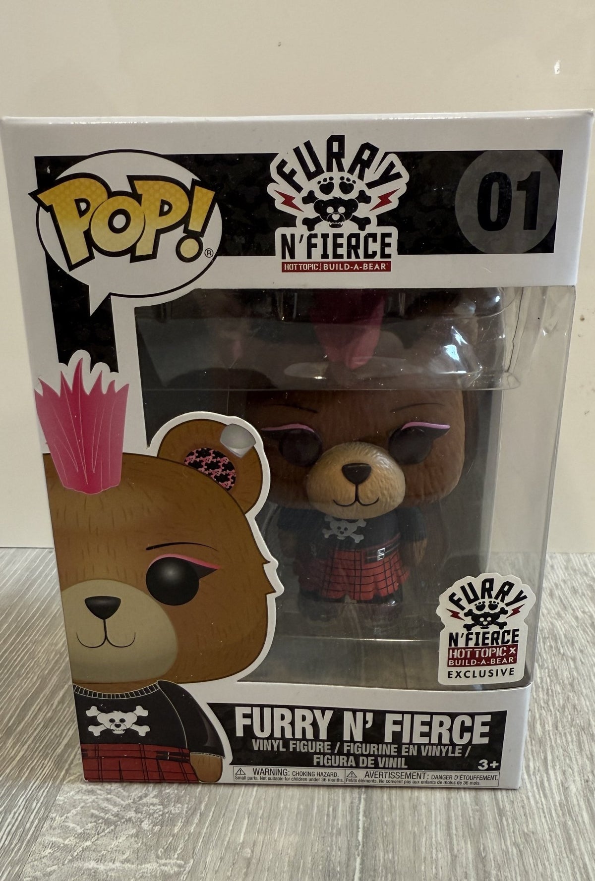 Furry N’ Fierce - Hot Topic Build-A-Bear - Pop! Vinyl