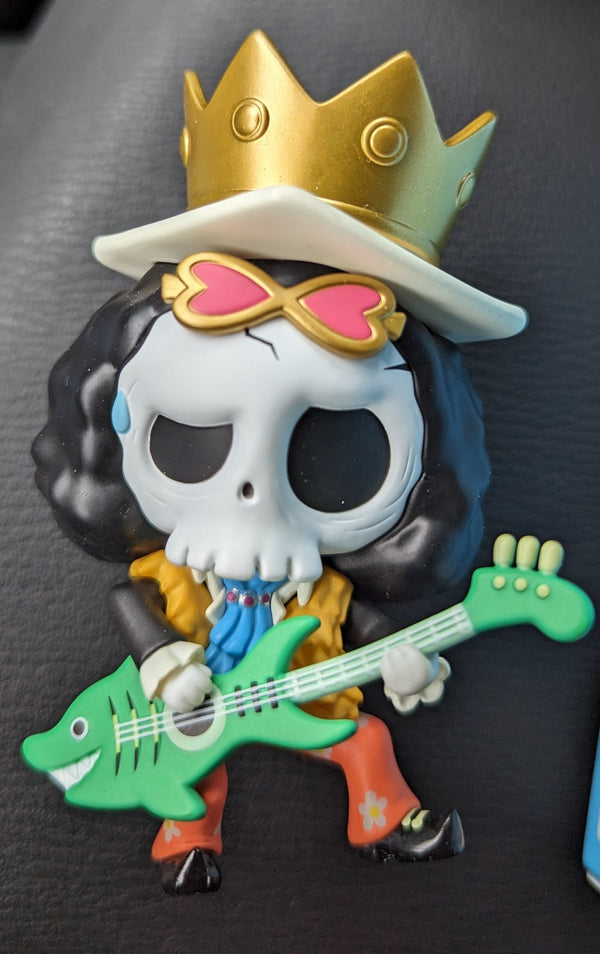 Brook - Labubu THE MONSTERS ONE PIECE - popmart - Mindzai Toy Shop
