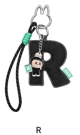 R - Labubu THE MONSTERS Pin for Love Series- Letter Pendant Box
