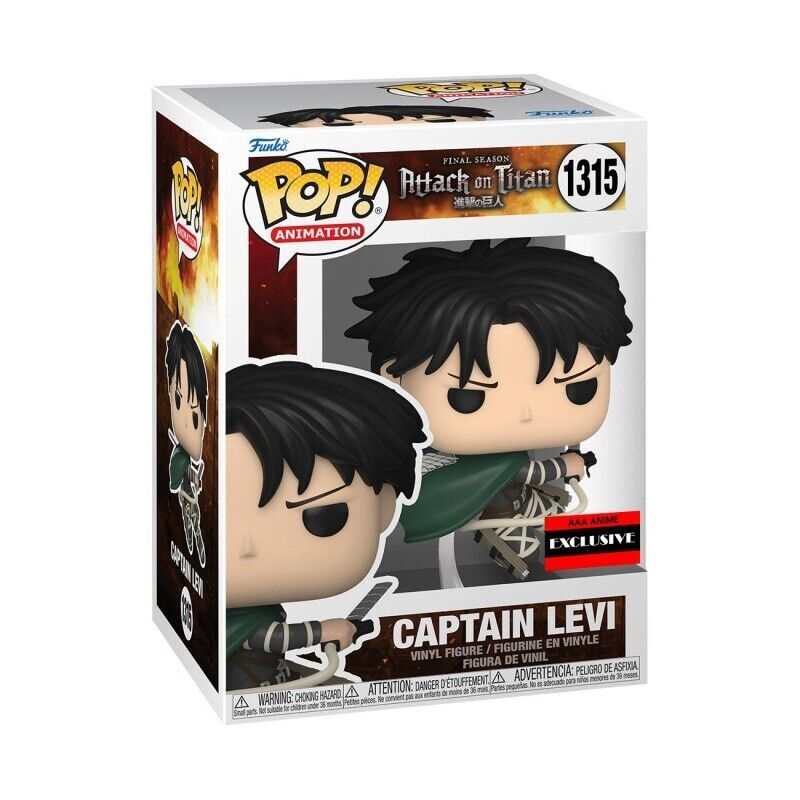 Funko POP! Attack on Titan - Captain Levi #1315 Pop Vinyl Figure