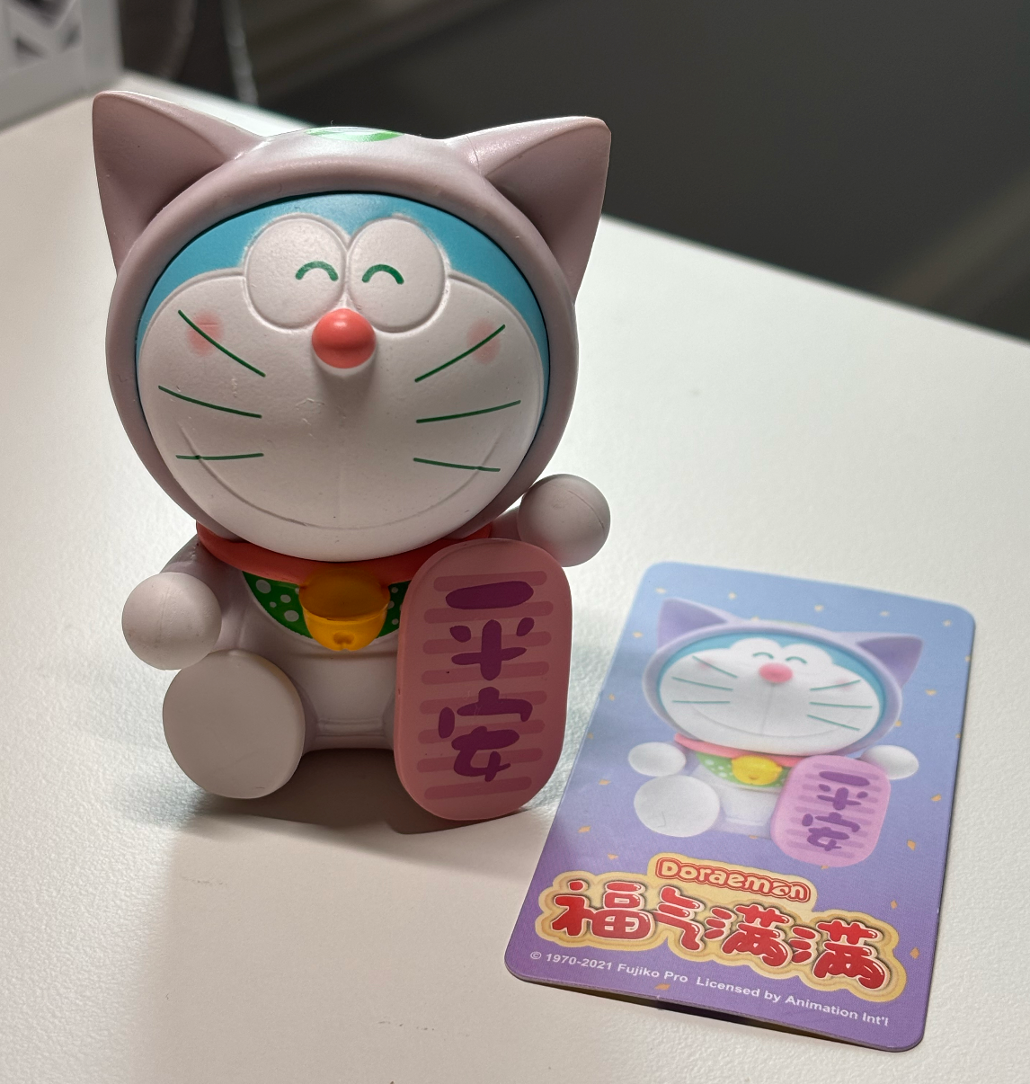 Doraemon Full Of Fortune Lucky Cat Series: Ping An (Peace)