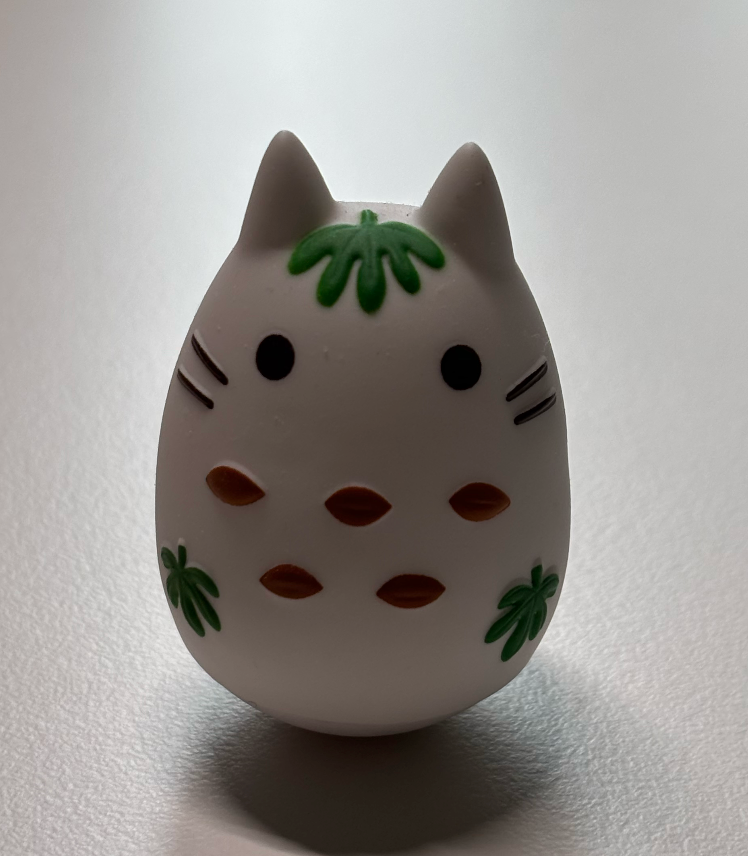 Snowman Totoro - Ensky Totoro Wobbling and Tilting Figure Collection &quot;My Neighbor Totoro&quot; - STUDIO GHIBLI