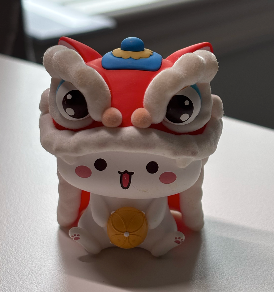 Dancing Lion Peach - Mitao Cat with Love Series 3 - dodowo