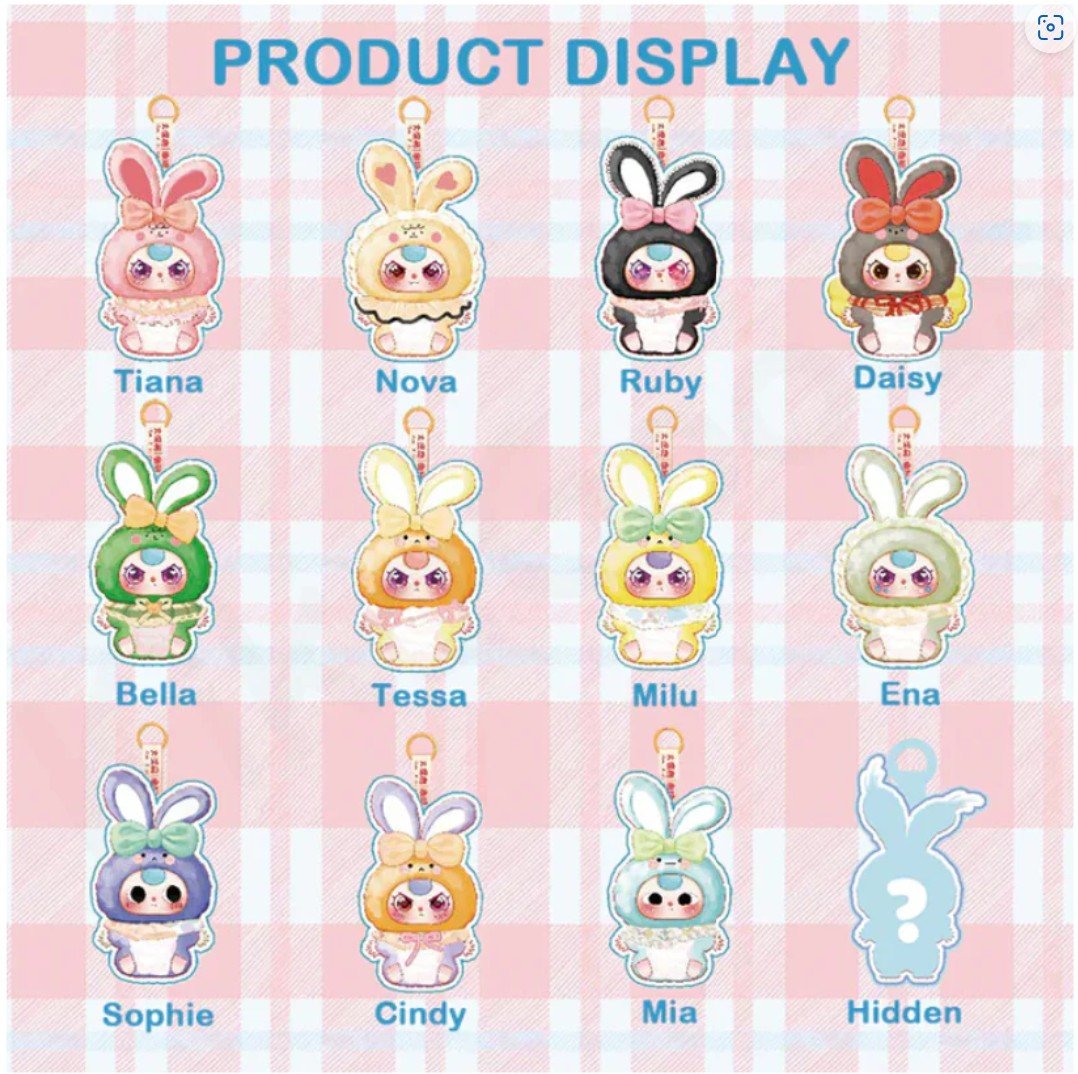 Baby Three Lily Rabbit Town V2 Series Plush Blind Box