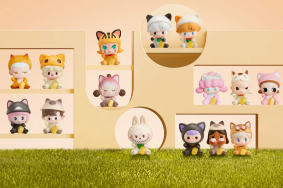POP BEAN Lucky Cat Series Single Blind Bag (5Pcs / Bag) by POP