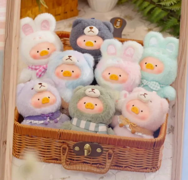 Lulubell toy James ソフビ 5439 Lulu The Piggy Joyful Time Series Plush Pendant Blind Box by
