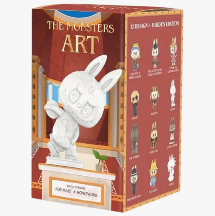 The Monsters Art Labubu Mini Series Single Blind Box By POP MART