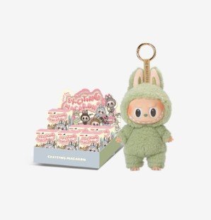 Green Grape - The Monsters Labubu - Exciting Macaron Vinyl Face