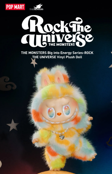 THE MONSTERS Labubu Big into Energy Series - ROCK THE UNIVERSE THE MONSTERS Labubu Big into Energy Series - ROCK THE UNIVERSE
