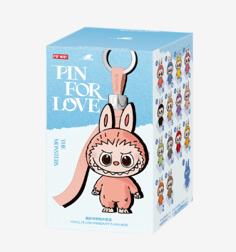 Labubu Pin for Love Plush Blind Box (N-Z) Pendant Series by POP