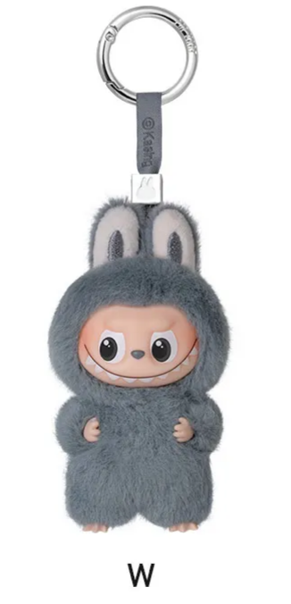 W - Labubu THE MONSTERS Pin for Love Series-Vinyl Plush Pendant (N-Z) by POP MART