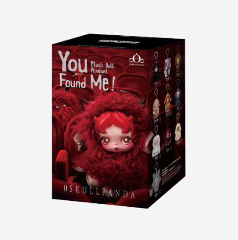 SKULLPANDA You Found Me! Series Plush Doll Pendant Single Blind