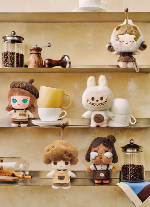 POP BEAN Coffee Factory Plush Blind Box by POP MART - Mindzai Toy Shop POP BEAN Coffee Factory Plush Blind Box by POP MART - Mindzai Toy Shop