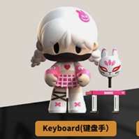 Keyboard - Mr.Bone Junior 2 Live In A Zombie World Series by My Own Culture