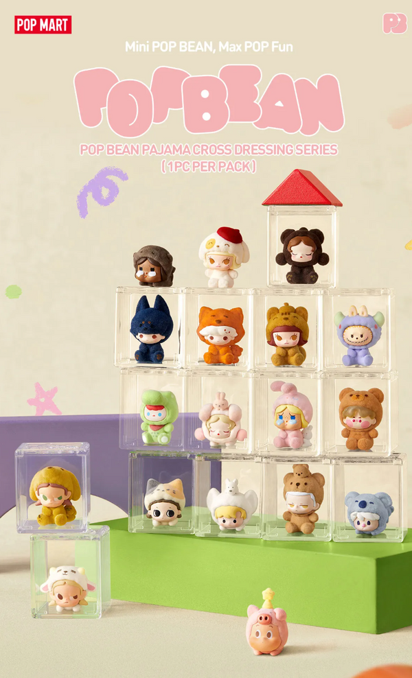 POP BEAN Pajama Cross Dressing Series Blind Box by POP MART