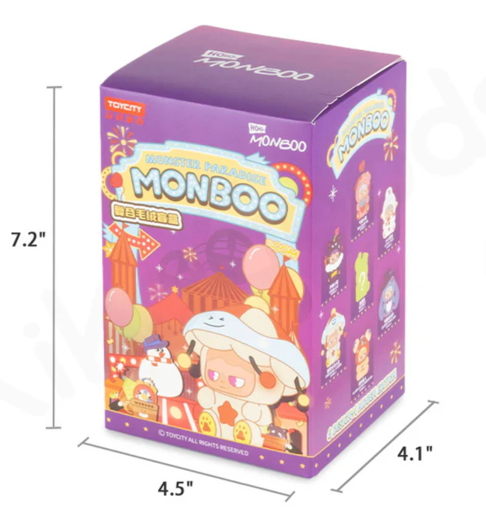 Monboo-Monster Paradise Plush Single Blind Box by Toy City