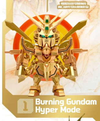 QMSV Gundam Mini Gold Team Blind Box by Bandai - Mindzai Toy Shop QMSV Gundam Mini Gold Team Blind Box by Bandai - Mindzai Toy Shop