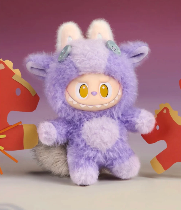 Happy Family ( Labubu ) - Have a good run series by Pop Mart