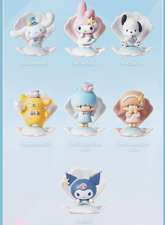Sanrio Characters Ocean Holiday Series Blind Box by Sanrio x