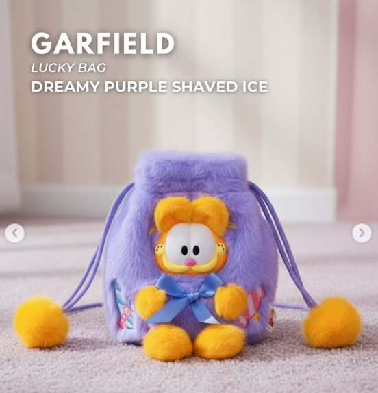 Dreamy Purple Shaved Ice - Garfield Lucky Bag by Xivo