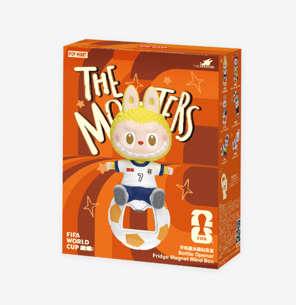 THE MONSTERS × FIFA SERIES - Bottle Opener Fridge Magnet Blind Box