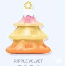 Ripple Velvet - Emmmkun Tree House Touch Light Storage Series Figures By Choco Teddy