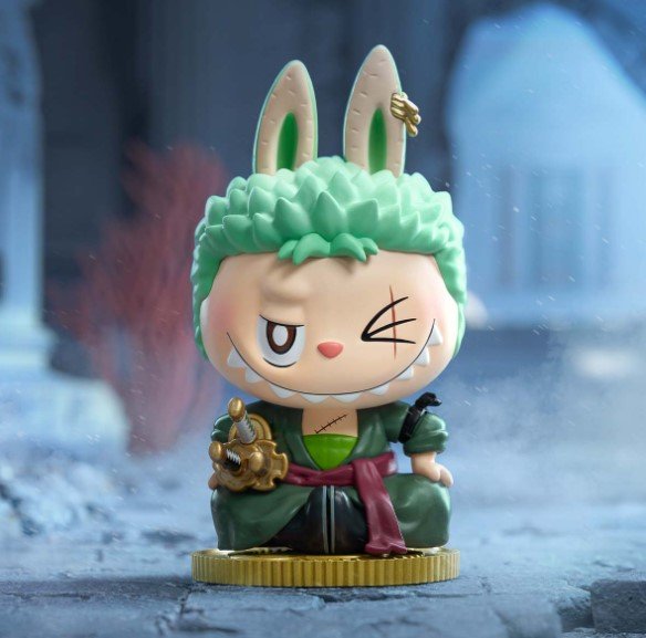 Zoro - Labubu THE MONSTERS ONE PIECE - popmart - Mindzai Toy Shop