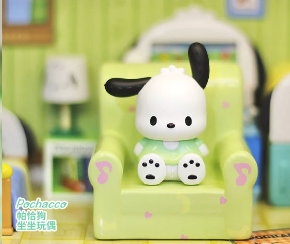Pochacco - Sanrio Characters Sitting Dolls Series by Top Toy