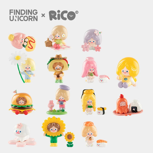 RiCO Happy Picnic Together Blind Box Series by Rico x Finding Unicorn -  Mindzai