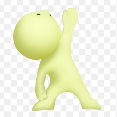 Twist Pose - Smiski Yoga Series