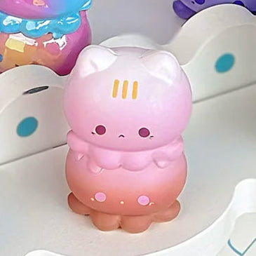 Tri-Flavor Popsicle - Octocat Popsicle Mini by Strawberry Mousetta