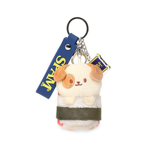 Anirollz x SPAM Musubi Puppiiroll Mini Plush Charm