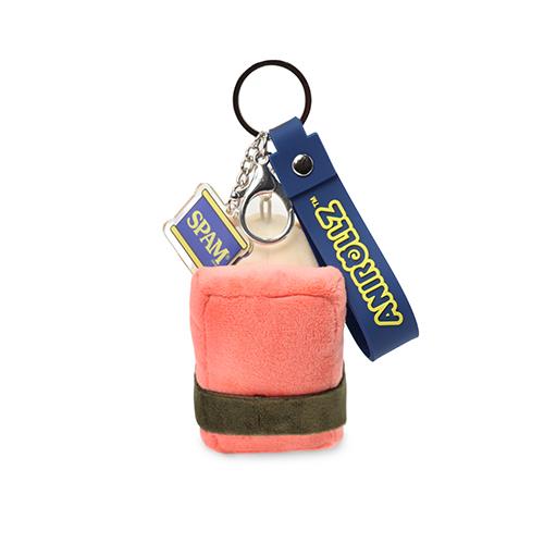 Anirollz x SPAM Musubi Puppiiroll Mini Plush Charm
