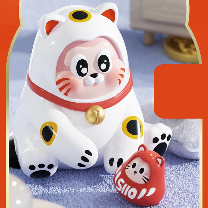 Haoyunbudao (Daruma) - The Sllo Cat Manekineko Series by Hidden Wooo