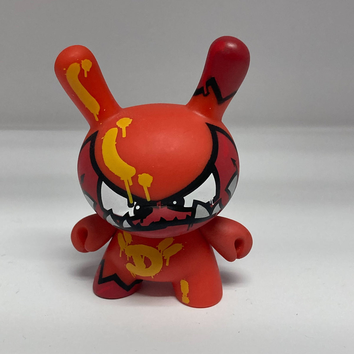 Mist Red Devil - Dunny Series 4 by Kidrobot
