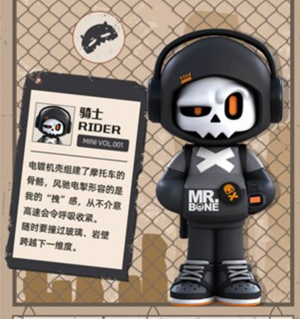 Rider - MR. BONE MINI Series 01 by Mytoy
