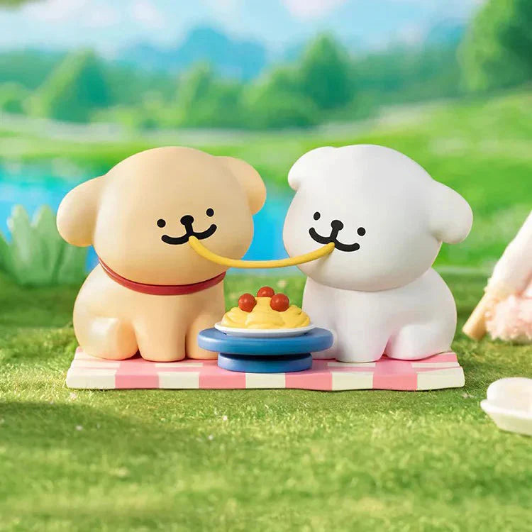 Picnic Moment - Maltese Enjoy The Moments Series by FUNISM