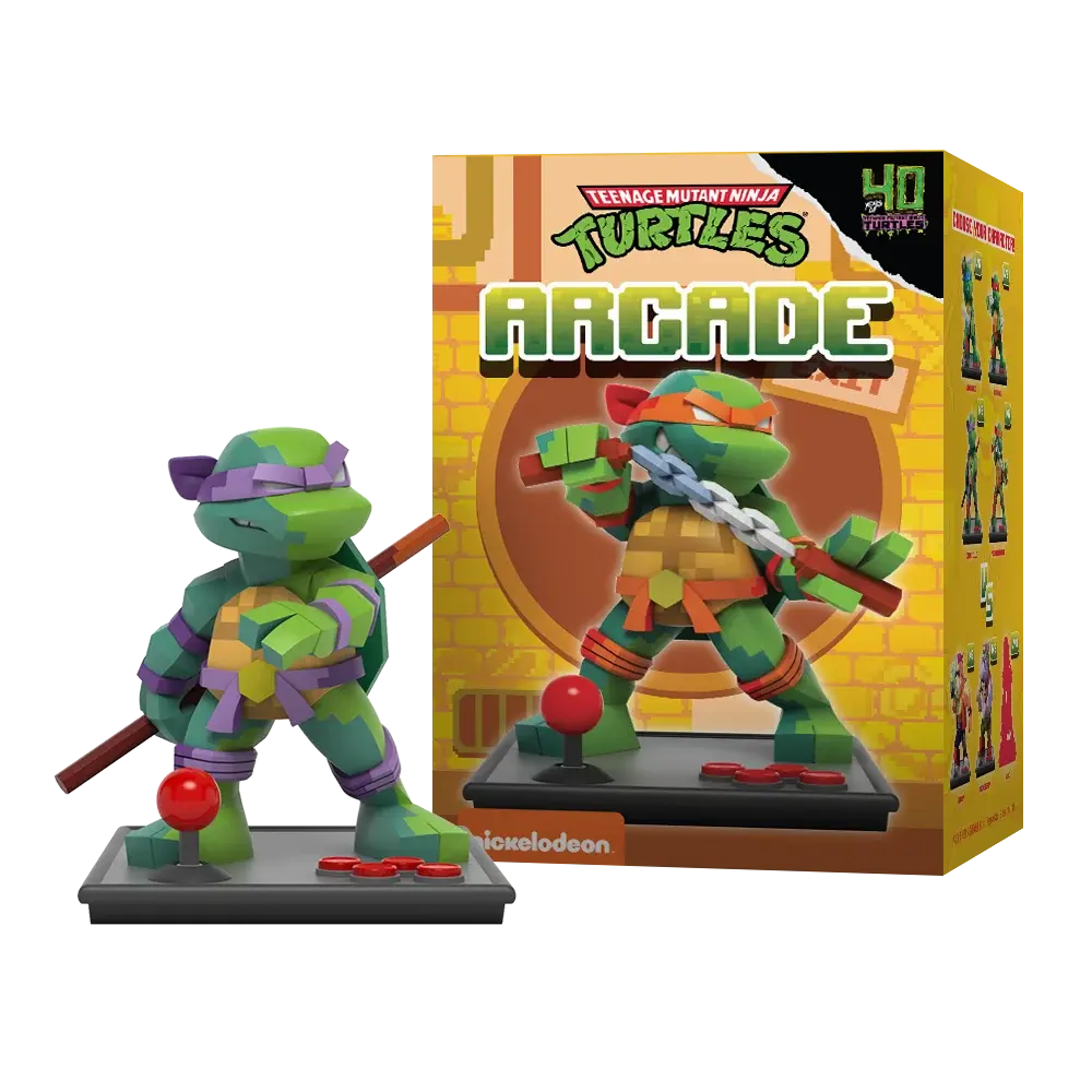 TMNT Teenage Mutant Ninja Turtle Arcade Blind Box by Mighty Jaxx