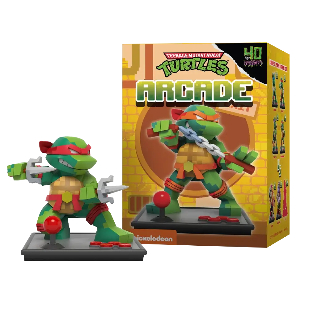 TMNT Teenage Mutant Ninja Turtle Arcade Blind Box by Mighty Jaxx