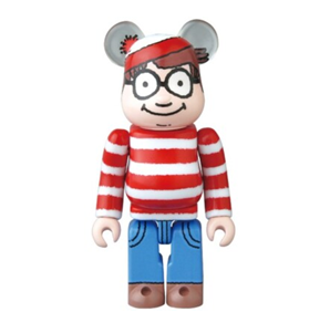 Where's Waldo Wally - Bearbrick Series 35 by Medicom