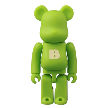 Basic B -  Bearbrick Series 49 by Medicom
