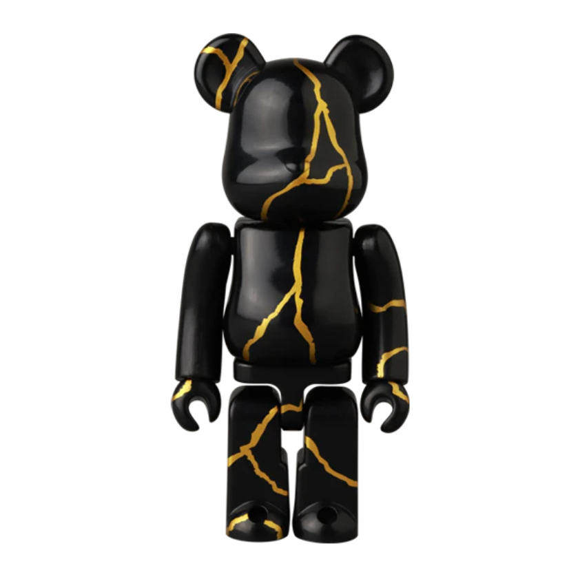 Kintsugi (Pattern) -  Bearbrick Series 49 by Medicom