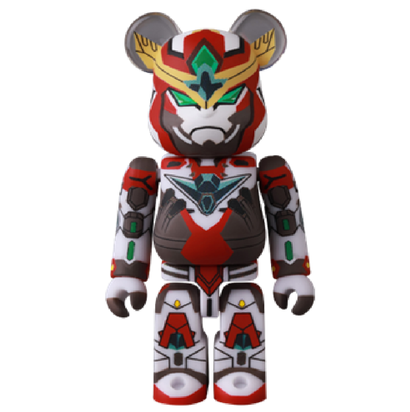 Brave Bang Bravern Robot (SF) -  Bearbrick Series 49 by Medicom