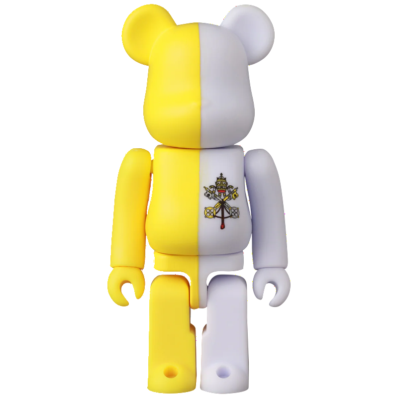 Vatican (Flag) - Bearbrick Series 51 by Medicom