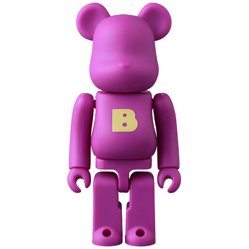 Basic Big B - Bearbrick Series 50 by Medicom