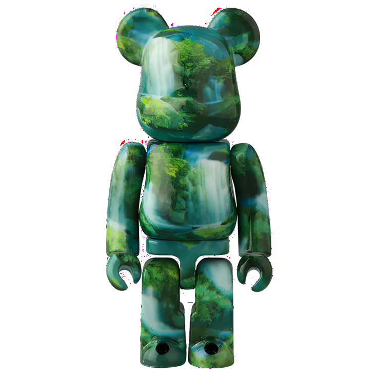 Waterfalls Pattern - Bearbrick Series 50 by Medicom