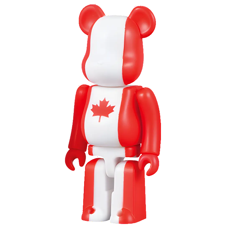 Canada Flag - Bearbrick Series 10 by Medicom