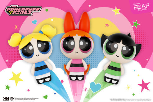 Blop Blop パワーパフガールズ フィギュア ソープスタジオ The Powerpuff Girls Blop Blop Series Figure Set by Soap Studio