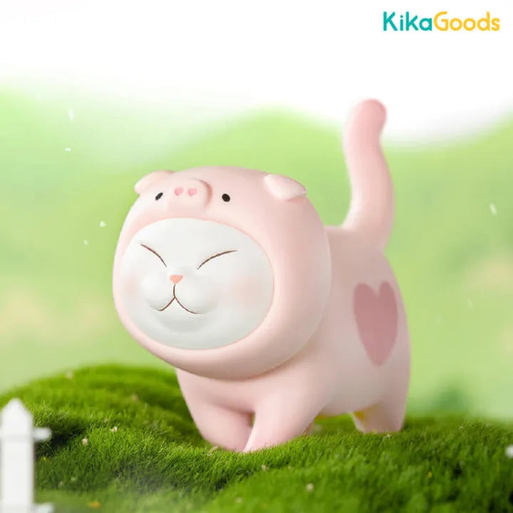 Pig - Cat Bell Miao Ling Dang Animal Series by ACTOYS